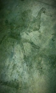 My favorite coffee mug, break and spill, made a heron. I love blue herons