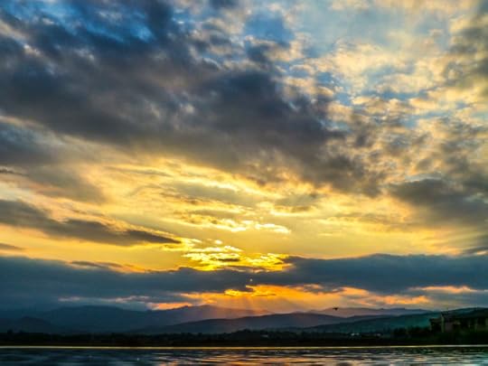 Sunset at Macintosh Lake