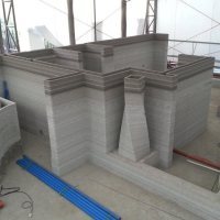 The almost-completed villa