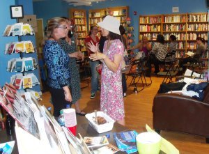 Some of the guests at Lady Jane's Salon Philly