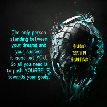 dreams_success_you_quote_vikrmn_guru_with_guitar_gwg_novel_chartered_accountant_ca_author_srishti_vikram_verma