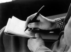 M__Klein's_hands,_writing__Wellcome_L0018664