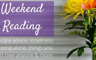 Weekend Reading Blog