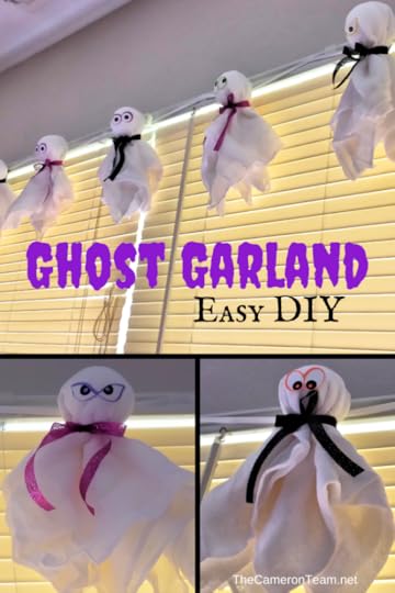 DIY Ghost Garland