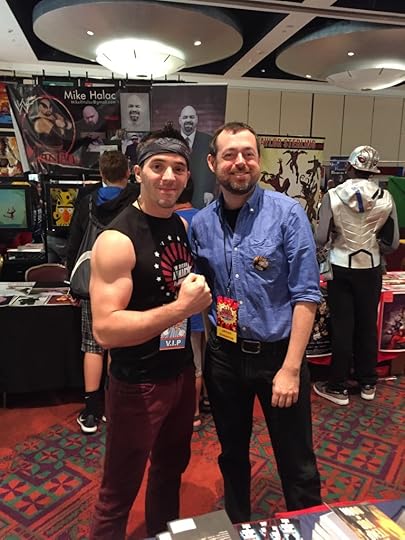 Drew Deschsel from American Ninja Warrior at Newark Comic Con