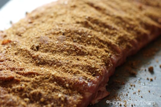 Memphis Style Dry Rub Ribs