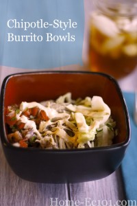 Make burrito bowls at home for half the cost