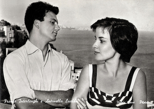 Franco Interlenghi and Antonella Lualdi