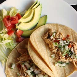 Slow Cooker Chicken Street Tacos | Good Cheap Eats