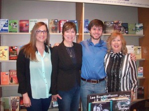 Niece Katy is on the left with her mom Lynn, my sister, and J.R. and I.