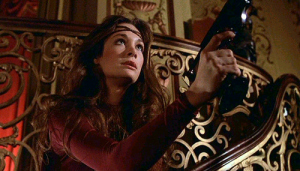 Mary Crosby as Ice Pirates Princess Karina