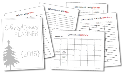Printable Christmas Planner from lifeyourway.net