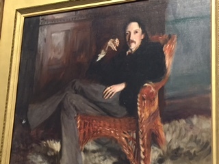 Robert Louis Stevenson painting
