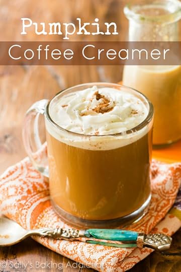 Homemade pumpkin coffee creamer made in 15 minutes with REAL pumpkin puree. Inexpensive and easy!!