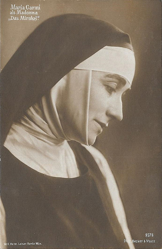 Maria Carmi in Das Mirakel (1912)