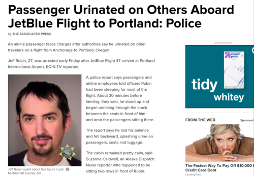 Passenger Urinated on Others Aboard JetBlue Flight to Portland Police NBC News