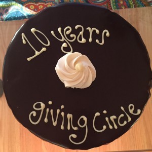 10 years giving circle