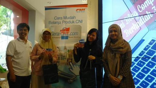 Kejutan banget jadi pemenang lomba live twit CNI (dokumentasi milik Evi Sri Rezeki).