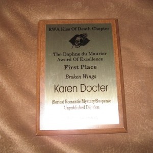 KOD Daphne Winning Plaque