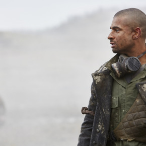WARNING: Embargoed for publication until 00:00:01 on 15/09/2015 - Programme Name: Doctor Who - TX: 19/09/2015 - Episode: The Magician's Apprentice (No. 1) - Picture Shows: Soldier (JONATHON OJINNAKA) - (C) BBC - Photographer: Simon Ridgway