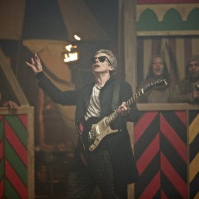 WARNING: Embargoed for publication until 00:00:01 on 15/09/2015 - Programme Name: Doctor Who - TX: 19/09/2015 - Episode: The Magician's Apprentice (No. 1) - Picture Shows: Doctor Who (PETER CAPALDI) - (C) BBC - Photographer: Simon Ridgway