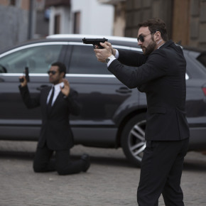 WARNING: Embargoed for publication until 00:00:01 on 15/09/2015 - Programme Name: Doctor Who - TX: 19/09/2015 - Episode: The Magician's Apprentice (No. 1) - Picture Shows: Security - (C) BBC - Photographer: Jack Barnes