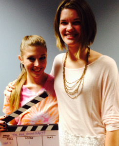 Two kick-ass actors: Rachel Keefe and Brittany Kleban