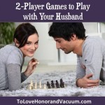 A list of 20 Games for Two People You Can Play with your Husband!