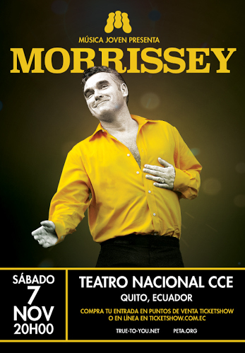 Morrissey Promotion In Ecuador (1)