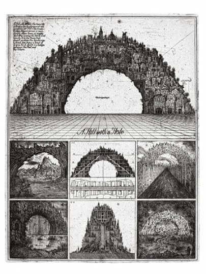 Alexander Brodsky and Ilya Utkin, “Hill with a Hole” (1987/90) (courtesy of Ronald Feldman Fine Arts Inc)
