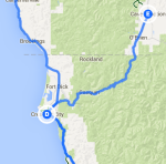 Crescent City to Cave Junction