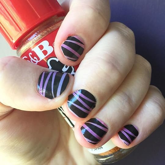 New #jamicure! This is Tom the new catalog, Ribbon Dance. Thanks to @skylarbliss78 for sending it to me. #jamberry #jamberrynails #jamberryaddict