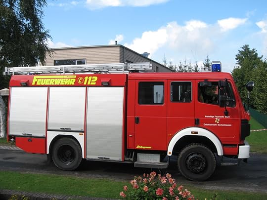 Harvest festival Fire truck