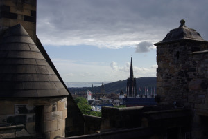 View of Edinburgh from the Castle