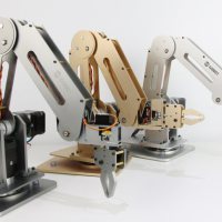 Dobot four axis Arduino-based robotic arm.
