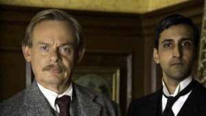 DOYLE 2014 LTD FOR ITV ARTHUR & GEORGE Pictured: MARTIN CLUNES as Arthur and ARSHER ALI as George. These images are the copyright of ITV/DOYLE 2014 LTD.