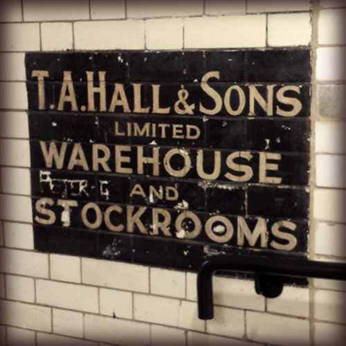 Ghost Sign Baltic 39