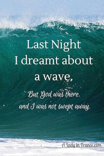 God is holding you too. And he won't let you come crashing down.