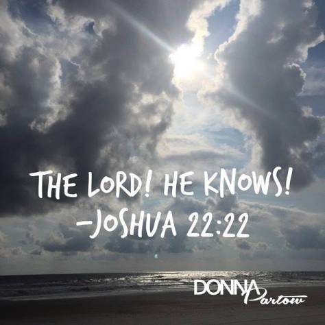 The Lord! He knows!