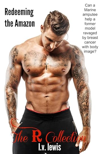 Tattooed muscular guy posing in studio. Isolated on white background