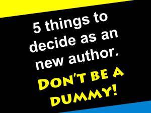 Authors for dummies