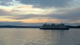 ferryatsunset