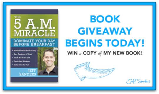 Win a Copy of The 5 A.M. Miracle!