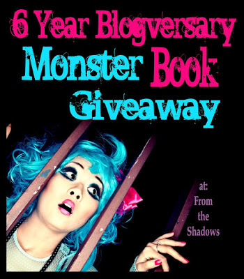 6 year Blogversary Book Giveaway at From the Shadows