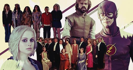 Scream Queens, Game of Thrones, iZombie, The Flash, Downton Abbey