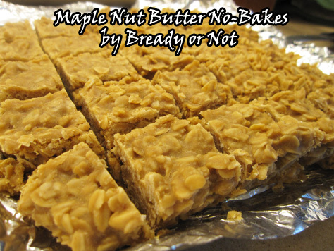 No Bake Maple PB Oat Bars