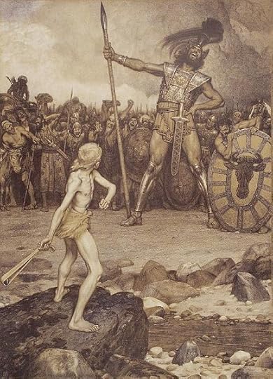David and Goliath by Osmar Schindler