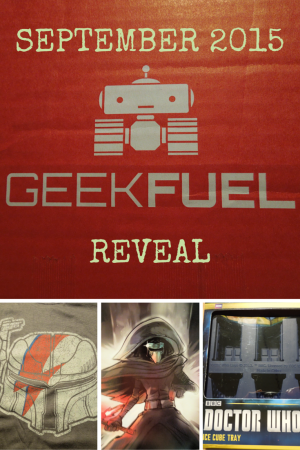 September 2015 Geek Fuel Mystery Box