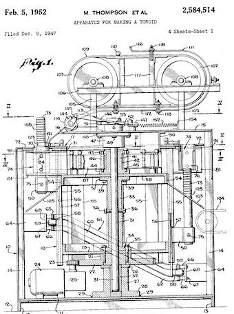 Thompson-bagel-machine-1952-patent