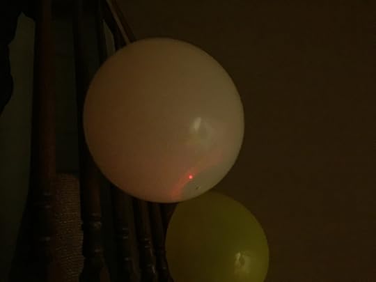 What my Apple iPhone 6 Plus saw in our darkened house.
